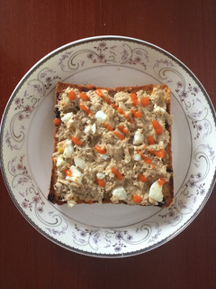 Foto resep Tuna & Egg Salad on Toast
