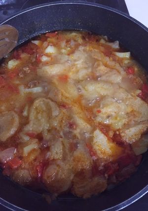 Foto principal de Sopa de patatas chorizo y pan