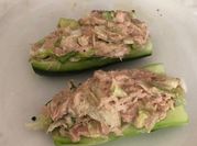 Una foto de bocadillo de atun