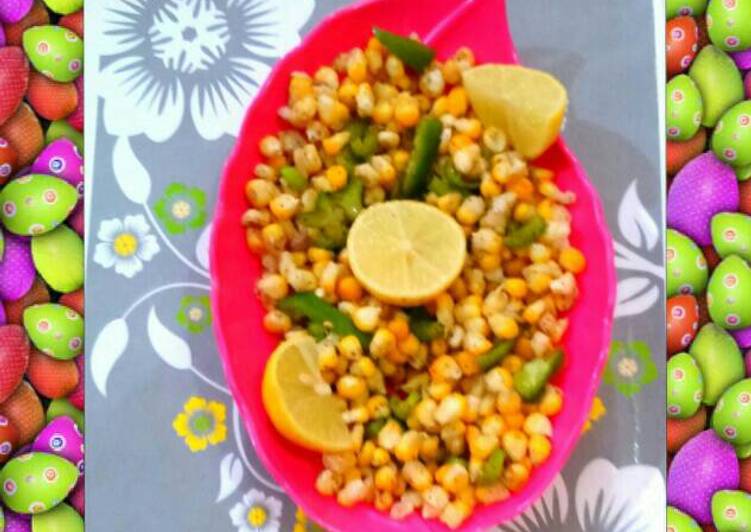 Corn chat recipe