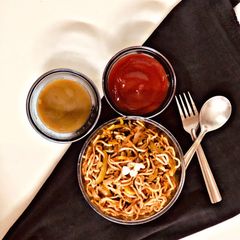 A picture of Hakka Noodles.