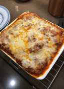 Italian Sausage Ravioli Lasagna with Spinach