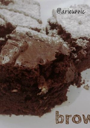 Foto resep Brownies fudgy choki