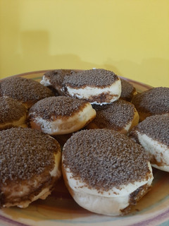 Una foto de Tortitas negras con manteca