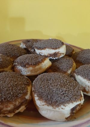 Una foto de Tortitas negras con manteca