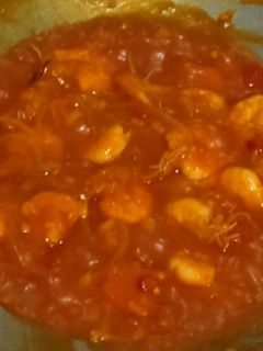 Foto resep Udang saus Padang