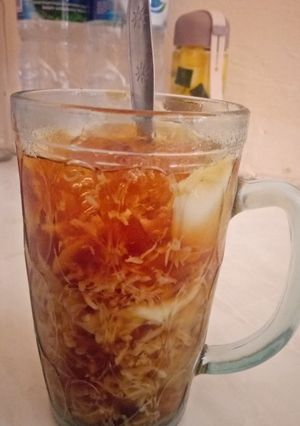 Foto resep Es degan KW (kelapa muda KW)
