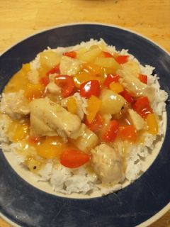 A picture of Sweet and Sour Chicken.