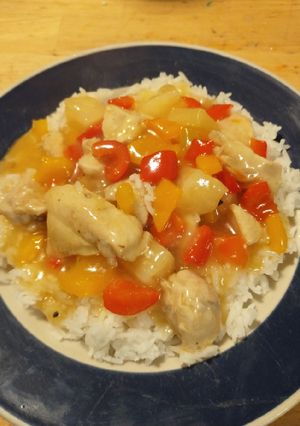 A picture of Sweet and Sour Chicken.