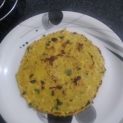 A picture of Besan Chilla.