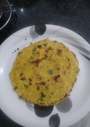 A picture of Besan Chilla.