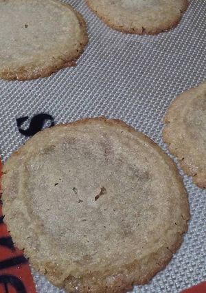 A picture of Brown Sugar Shortbread Cookies.