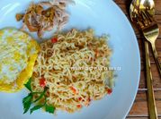 Gambar mie geprek pedas