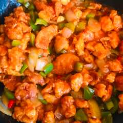 চিলি চিকেন (chilli chicken recipe in Bengali) রেসিপির প্রধান ছবি