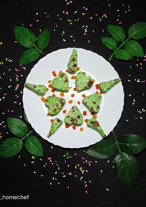 A picture of પાન ચોકોલેટ ફજ (Paan Chocolate Fudge Recipe in Gujarati).
