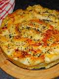 Borek z ziemniakami i twarogiem
