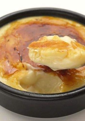 Una foto de Crema catalana