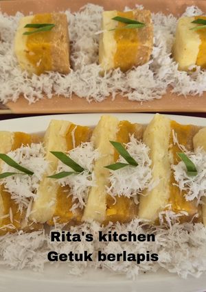 Foto resep Getuk berlapis