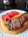 Arroz frito con churrasco a la pimienta 👍🇵🇪
