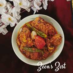 A picture of Chicken Handi - Restaurant Style.