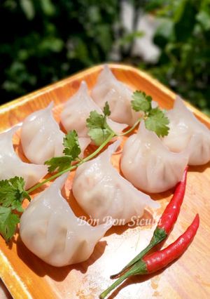 Hình của món Há Cảo Tôm Thịt - Har Gow (Dim Sum Dumplings).