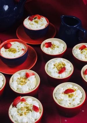 عکسی از دستور دسر شب های لبنان