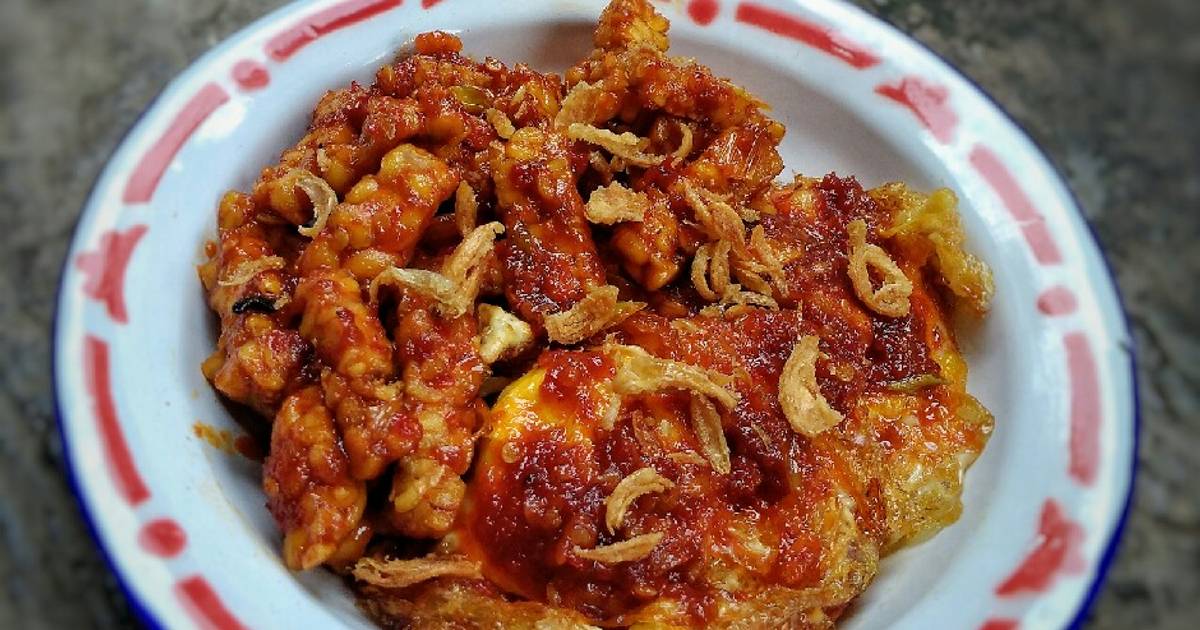 23 Resep Tempe Dan Telor Ceplok Balado Enak Dan Mudah Cookpad