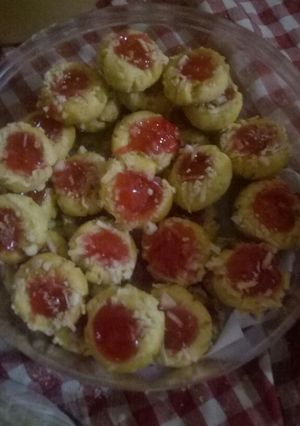 Foto resep Thumbprint selai stroberi