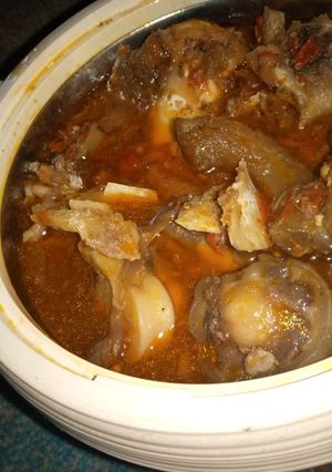 A picture of Cow leg.