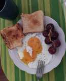 Desayuno con huevos a mi estiló