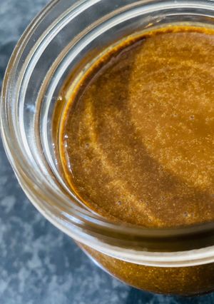 A picture of Homemade Dark Sesame Tahini.