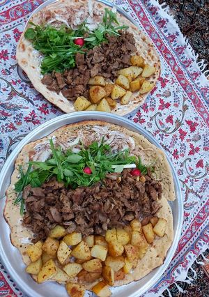 عکسی از دستور دونر کباب