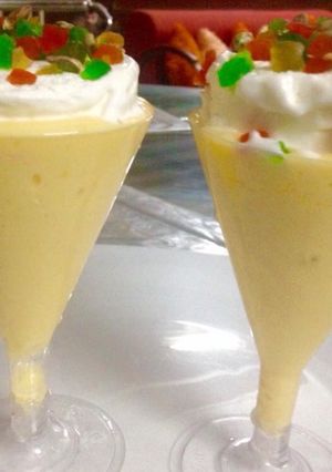 A picture of Mango mastani.