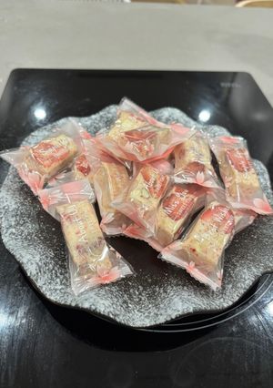草莓杏仁果牛軋糖 的食譜成品照片