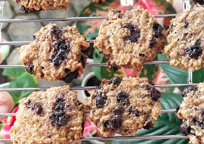 Resep Oat pisang cookies yang Bisa Manjain Lidah