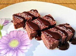 Rumos-meggyes szelet (Ketogén) recept fotója