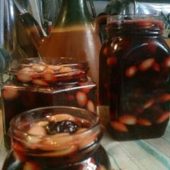 A picture of Cherry spoon sweet.