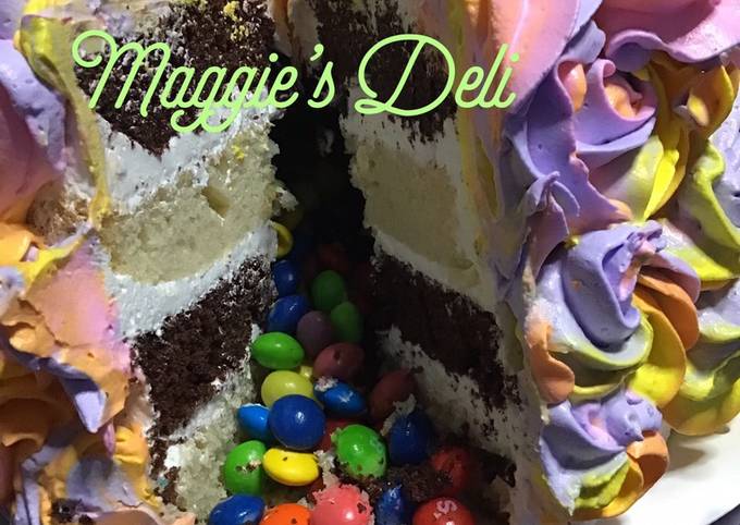 Pinata Cake Receta De Maggie Cookpad