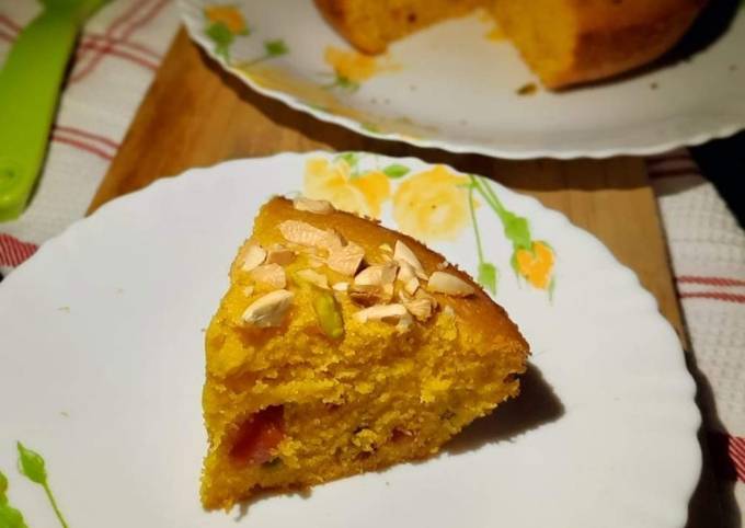 ভানুমতী সরকার দ্বারা সুজির কেক(sujir cake recipe in Bengali) রেসিপি-  কুকপ্যাড
