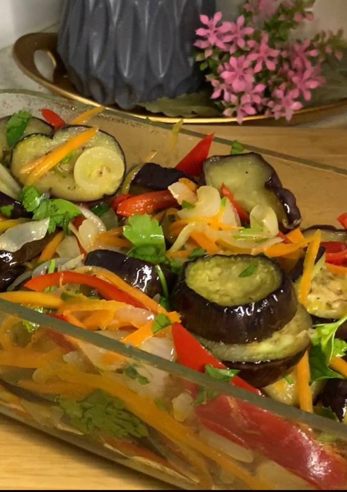 Салат з баклажанів по-корейськи