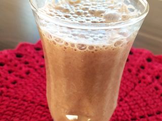 Café gelado com laranja fit