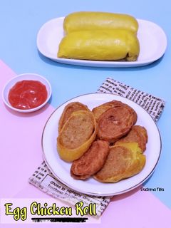 Foto resep Egg Chicken Roll
