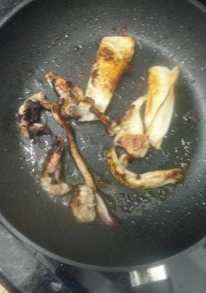 Una foto de Jibia plancha