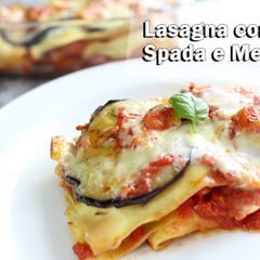 A picture of The BEST healthy Easy Lasagna Recipe | Lasagna con Pesce Spada e melanzane.