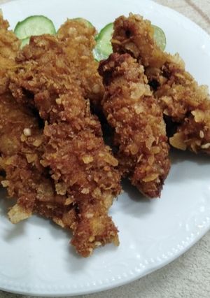 A picture of Crispy Zinger strips.