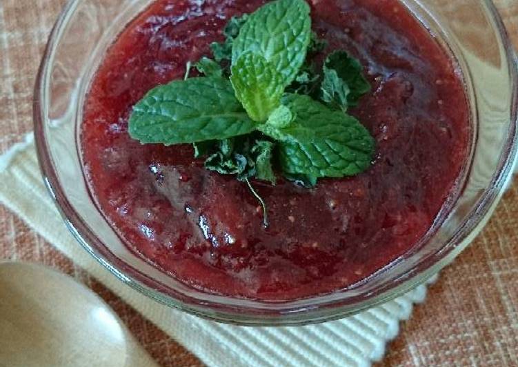 Easiest Way to Prepare Homemade Strawberry Jam