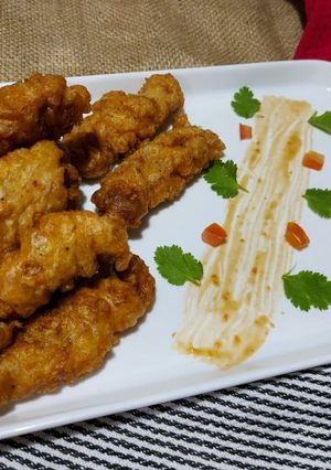 A picture of Prawns tempura.
