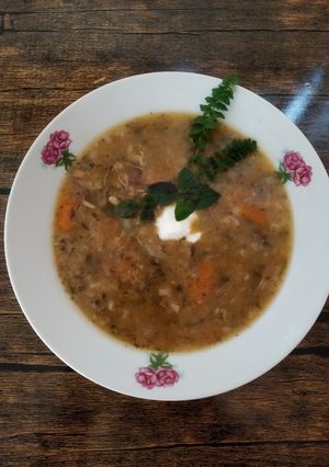 عکسی از دستور سوپ