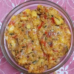 A picture of Aloo Chokha. (Bihar Special).