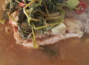 Foto resep Ikan Cod kukus dengan lemon dan Daun ketumbar